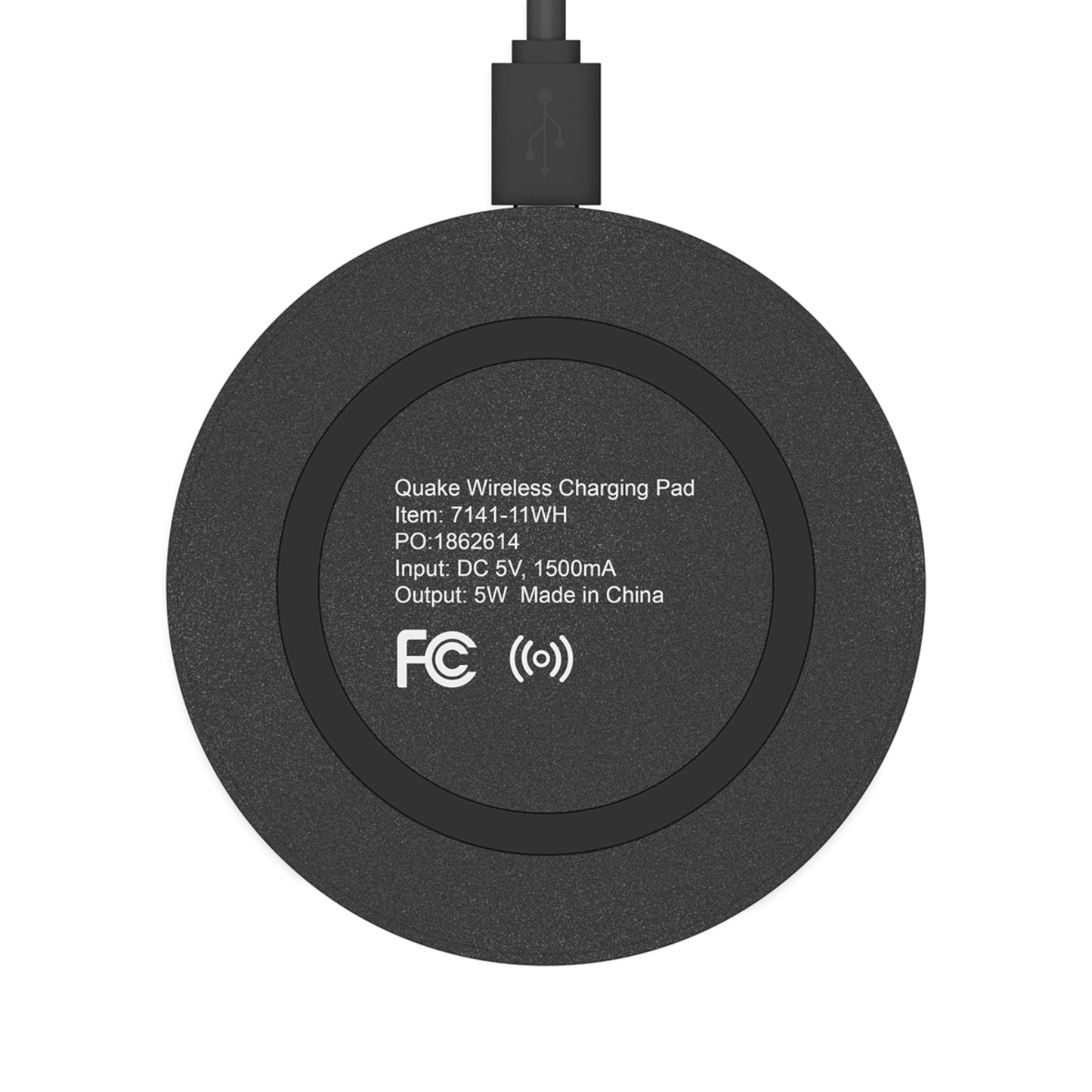 Retro Vibe Wireless Charging Pad - Take It Easy Design, Bohemian Style, Tech Gift, Home Office Decor, Holiday Present